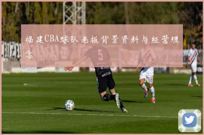 福建CBA球队老板背景资料与经营理念